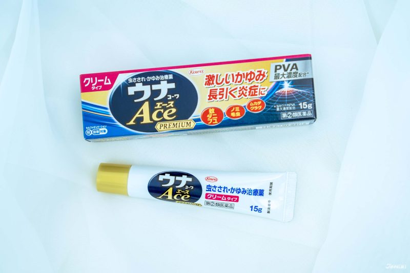 일본 벌레 물림 가려움 케어 제품 우나 코와 에이스 프리미엄 C