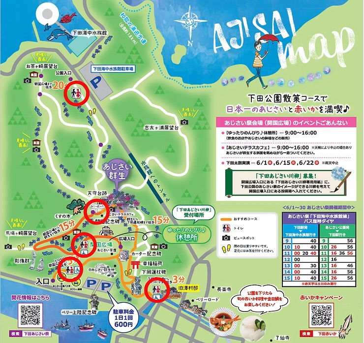 伊豆下田溫泉繡球花祭
