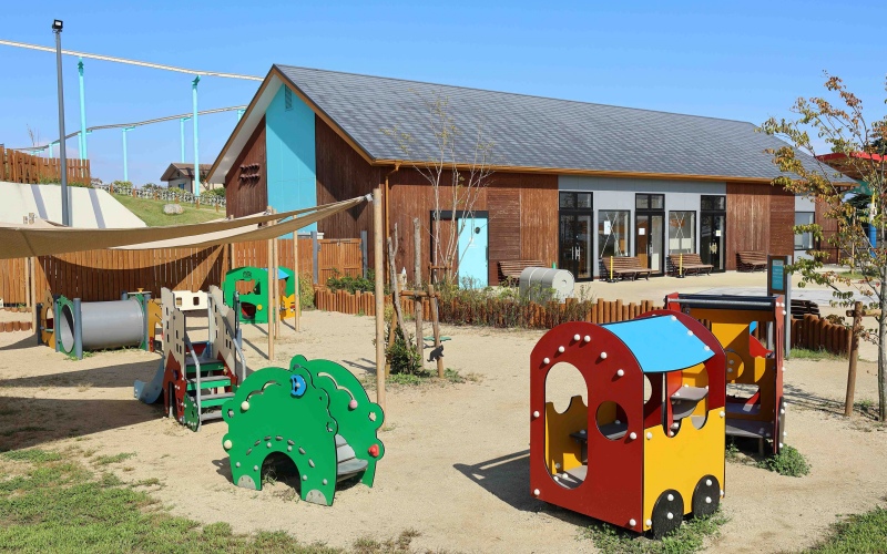 生駒山上遊樂園 學齡前孩童適合設施「TODDLER GARDEN」
