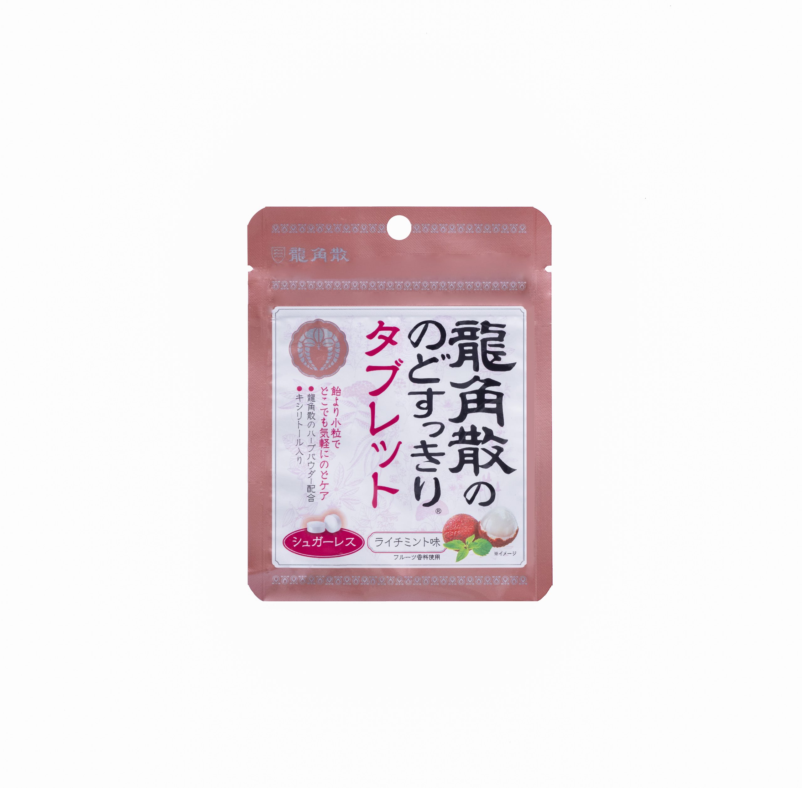 龍角散草本無糖潤喉片