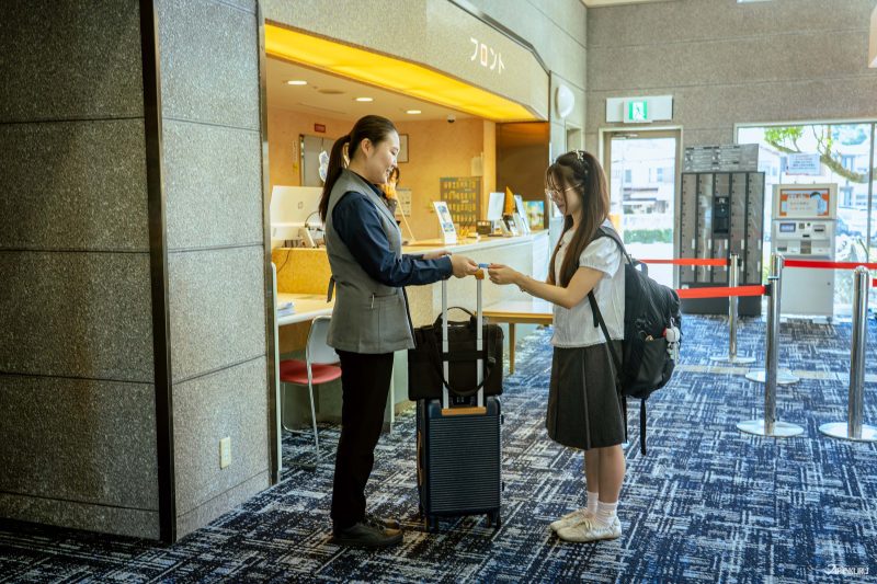 카메노이 호텔 구마노 타나베의 짐 보관 서비스