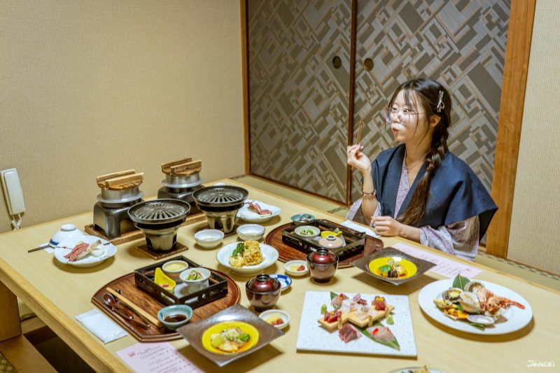 와카야마 제철 식재료로 차린 가이세키 요리