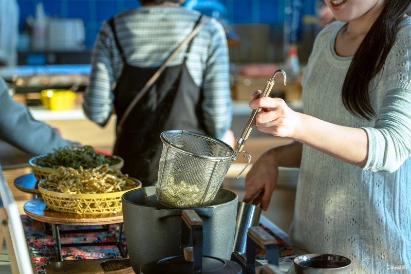 沖繩飯店自助晚餐 自製沖繩麵