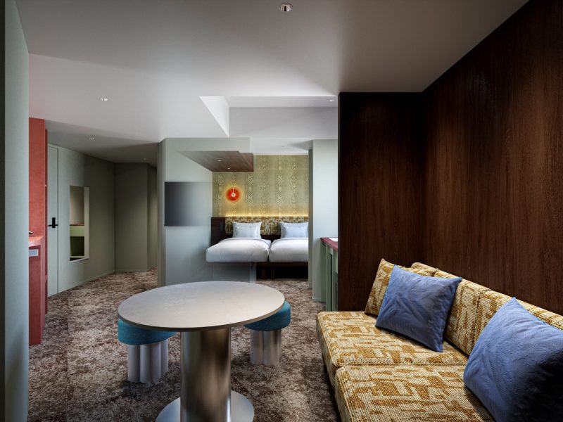 A concept room at the most convenient new Shinjuku hotel: TOKYU STAY Shinjuku