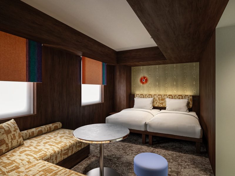 A deluxe twin at the most convenient new Shinjuku hotel: TOKYU STAY Shinjuku