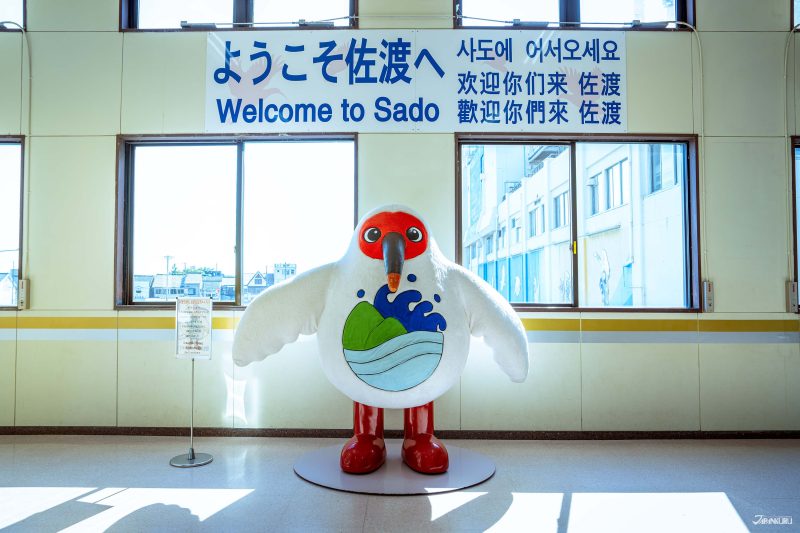 佐渡島吉祥物朱鷺