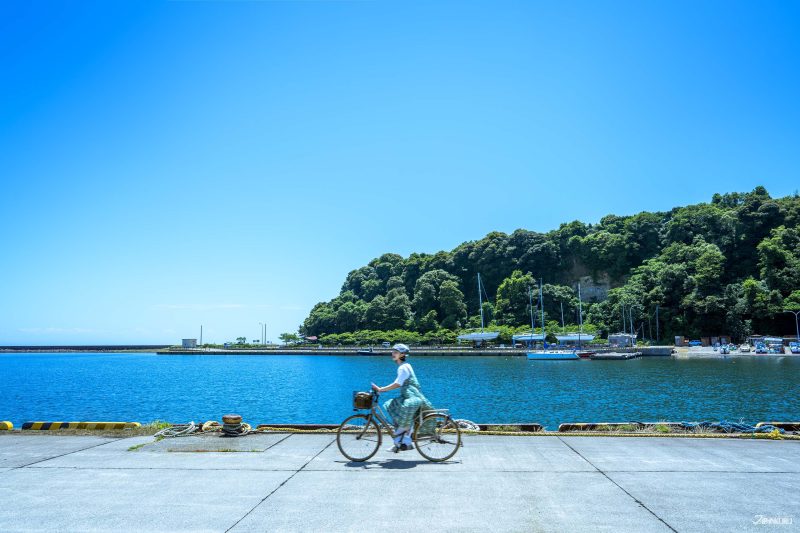 佐渡島租借自行車