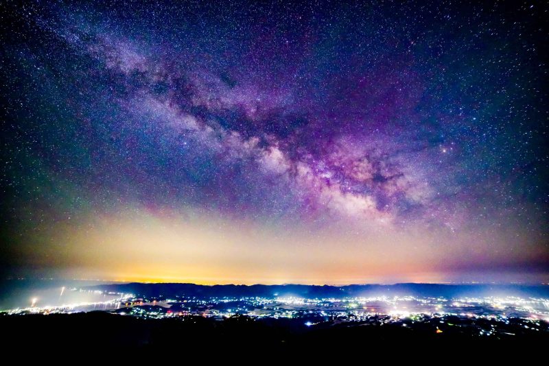 佐渡島白雲台星空