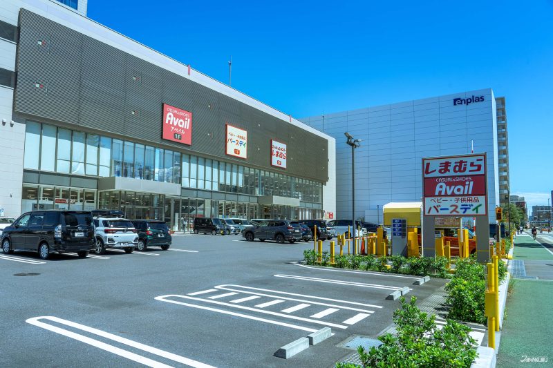 ด้านหน้าร้าน Birthday ร้านขายสินค้าทารกและเด็ก สาขา Saitama Shintoshin 