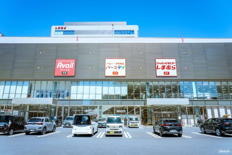 ด้านหน้าร้าน Birthday ร้านขายสินค้าทารกและเด็ก สาขา Saitama Shintoshin 