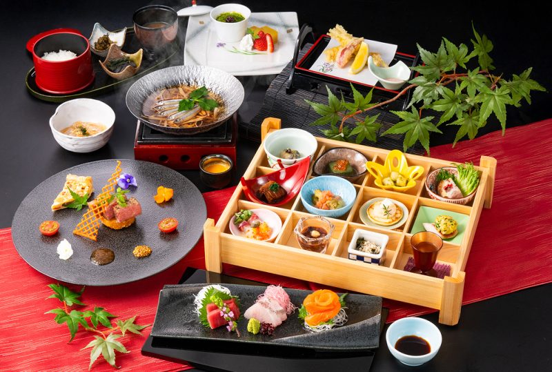 溫泉旅館諏訪別邸 朱白 信州會席料理